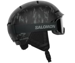 Salomon Player Combo skihjelm med skibrille til børn