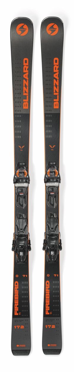 Blizzard Firebird TI pisteski med Titanal og TP11 binding