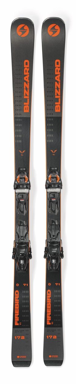 Blizzard Firebird TI pisteski med Titanal og TP11 binding