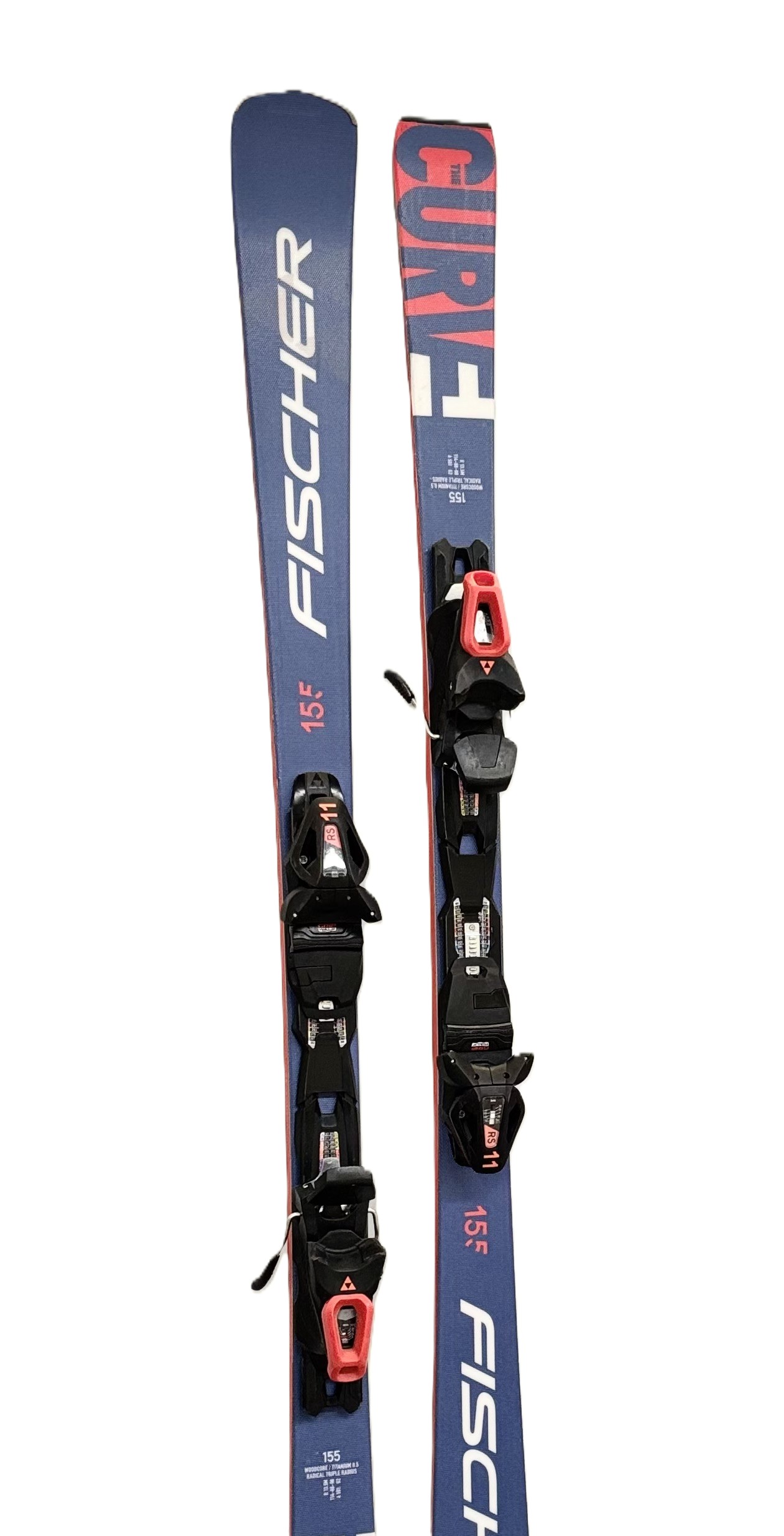 Fischer The Curv TI 2022 carving ski med Titanium og RC4 Z11 GW binding