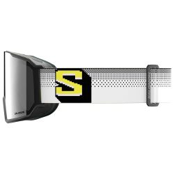 Salomon S/View 3 skibrille med S2 linse og pixel farvet bånd