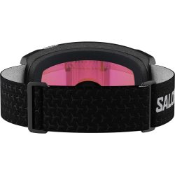 Salomon S/View SIGMA skibrille black med S2 poppy red spejllinse til ski i sol og overskyet vejr